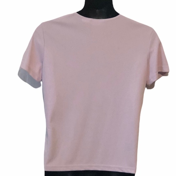 Kathy Ireland vintage women’s purple lavender short sleeve top size L - Picture 2 of 12